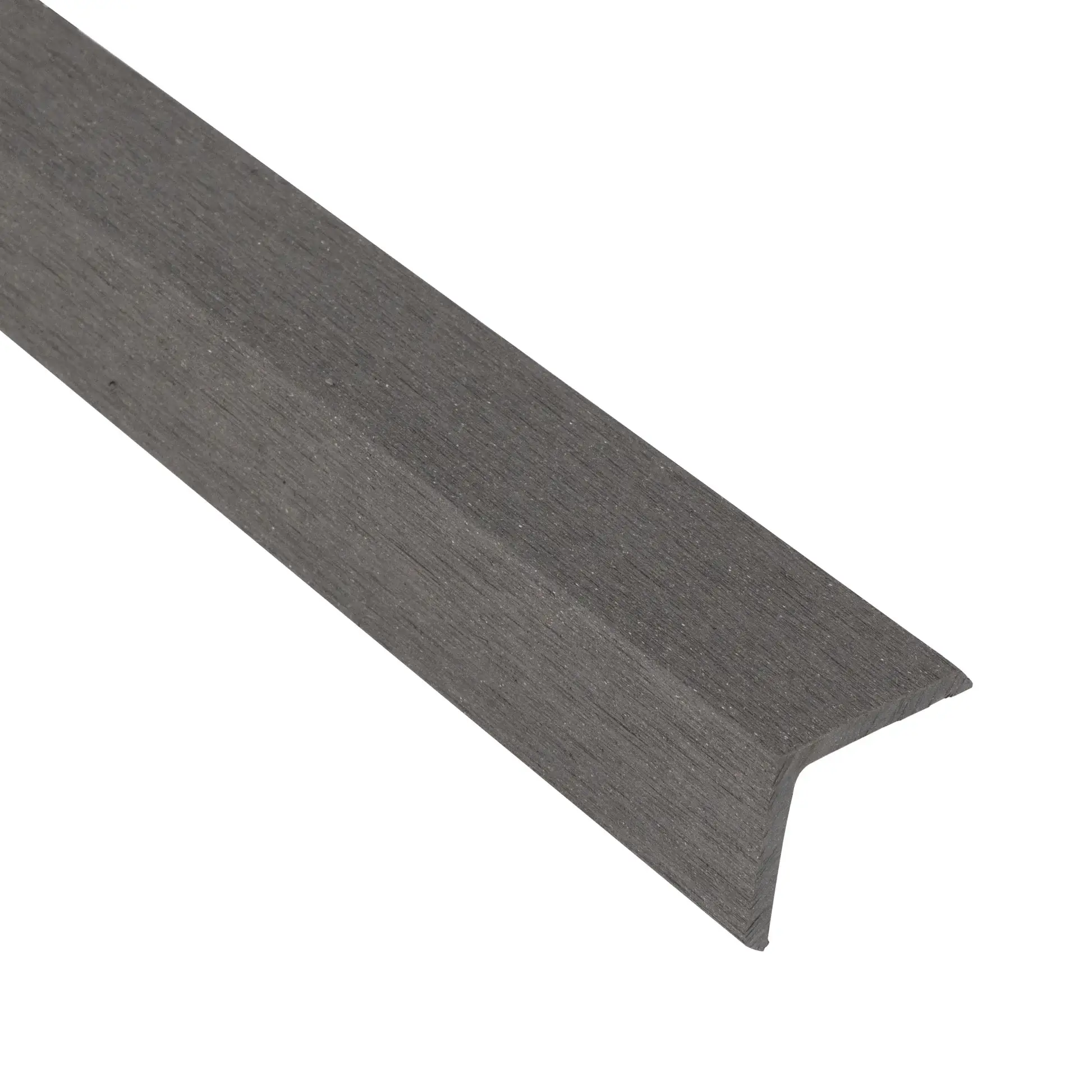 45mm x 45mm Triton Grey WPC Decking Angle Trim – 3m image